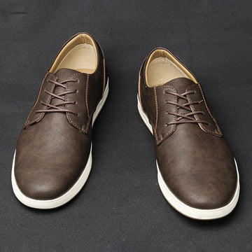 Men Shoes Fashion Comfortable 2024 Brand Casual Shoes Leather Men